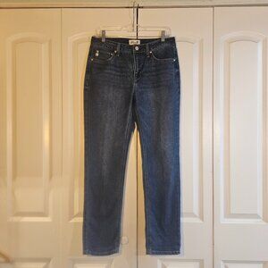 Seven7 Jeans Women Size 4 Medium/Dark Wash Straight Leg 90s Style Excellent Cond